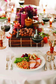 Photo courtesy of Getty Images (photo of tablescape)