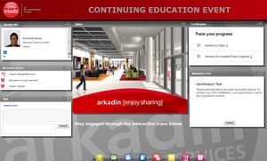 Arkadin's feature-rich and easy to use technology for webinars and webcasts delivers compelling and immersive virtual training experiences.
