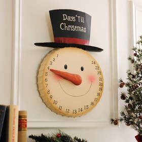 Countdown to Christmas Snowman - $19.99