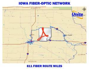 Iowa Fiber Map 
