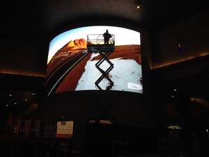 JCM Global finishes installation of North America's largest curved video wall at Tachi Palace Hotel & Casino in Lemoore, Calif.