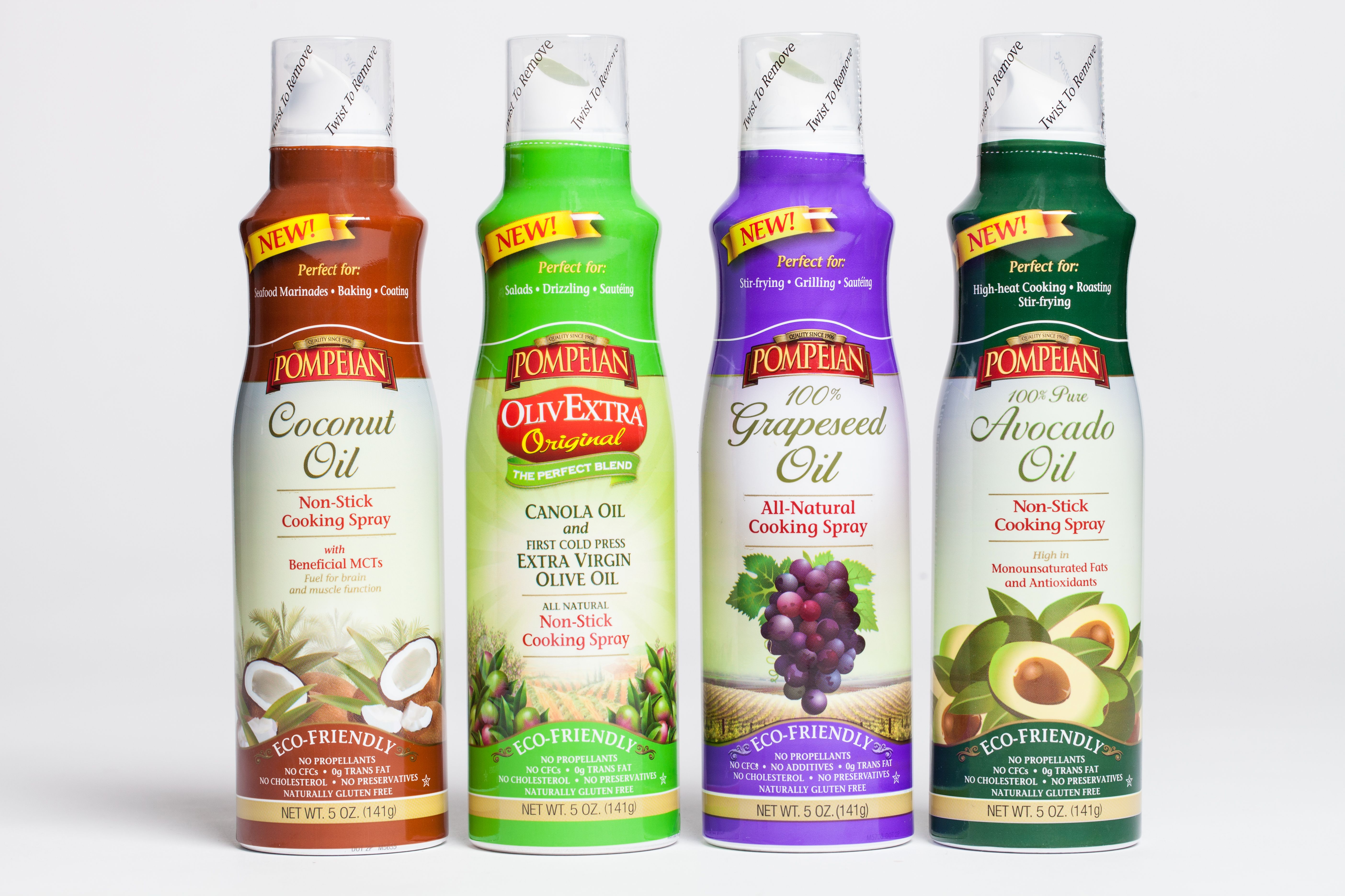 Pompeian(R), Inc. Introduces Three New Cooking Sprays