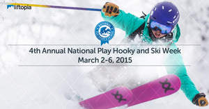 Celebrate the 4th Annual National Play Hooky & Ski Week with Liftopia, March 2-6, 2015