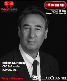 eCaring, Inc., Robert M. Herzog, CEO, The Trader's Network Show, Clear Channel Interview, 1800pr