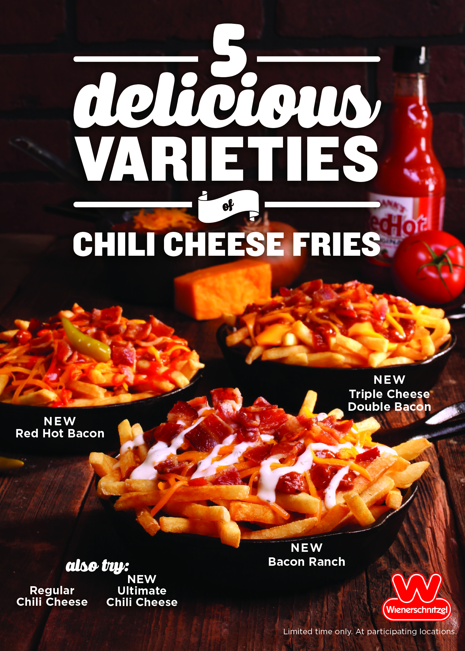 Wienerschnitzel Turns Up the Flavor With New Chili Cheese Fries Creations