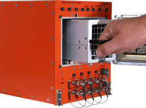RR1P 3/4 ATR Rugged Removable Canister RAID Array Stores 19.2 TB of SSD Data for ISR