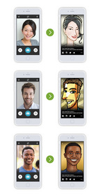 Fiverr Faces: Before and After 