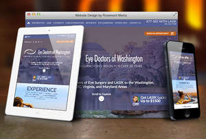 New Responsive Website Unveiled for Eye Care Practice in Washington, DC