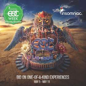 The EDC Week Charity Auction of more than 50 unique experiences starts now and runs through Friday, May 15, at 9am PT at Ebay.com/Insomniac