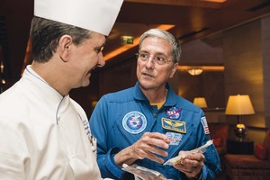 Dr Thomas and Chef Ron Pietruszka