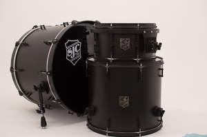 SJC Black Drum Kit