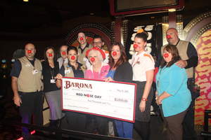 Barona Resort & Casino Celebrates Red Nose Day