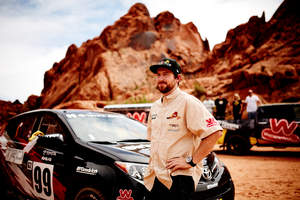 Ryan Millen with Toyota RAV4 Rally Car