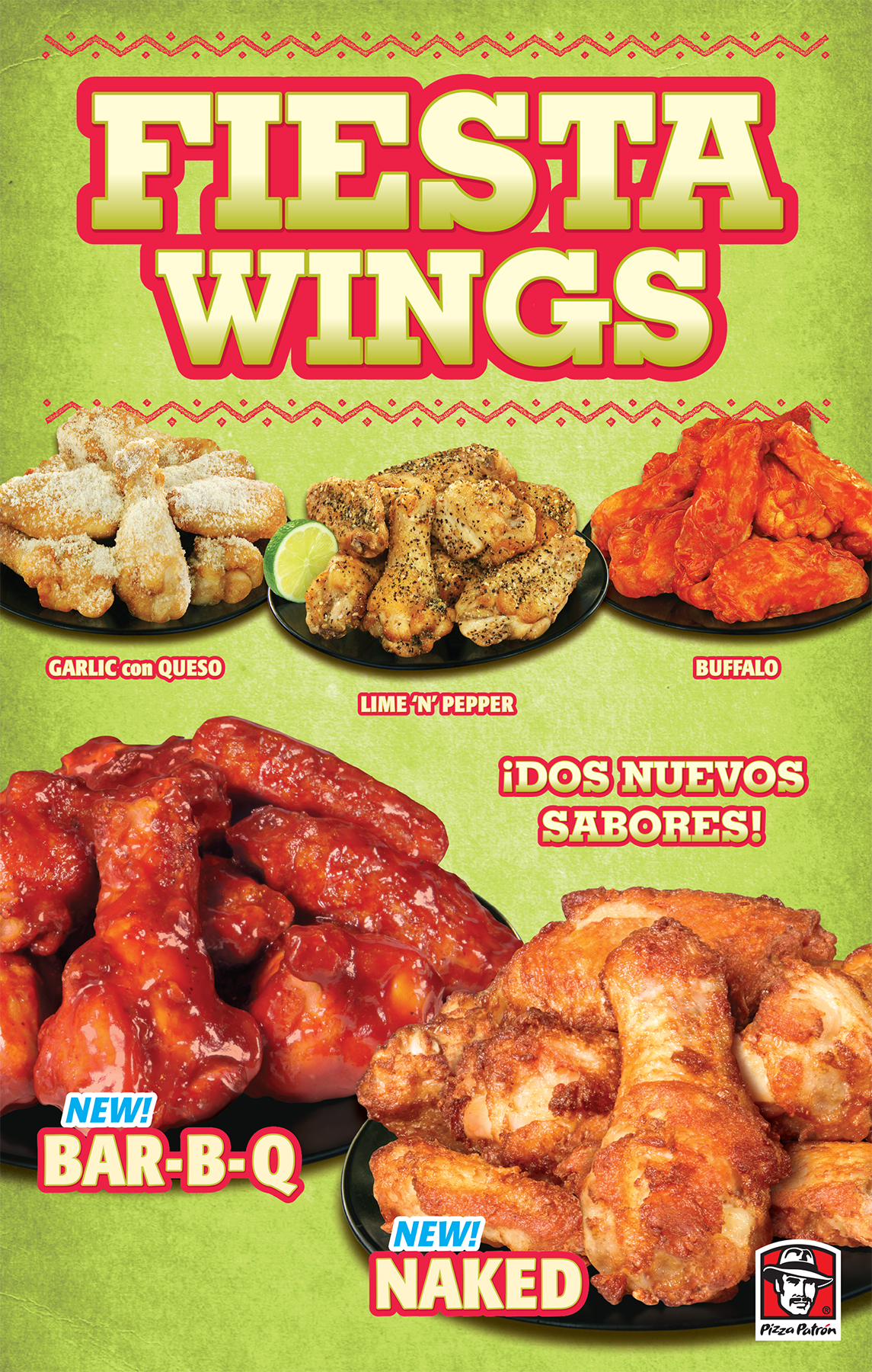 Pizza Patron Lights Up Summer With Launch of New Wing Flavors