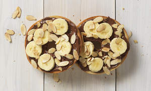 Nutty Monkey with Nutella(R) Bagel Topper