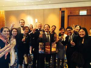 A Golden Victory: Ruder Finn China and Hong Teams Celebrating Winning PR Week�s 2015 Greater China Consultancy of the Year