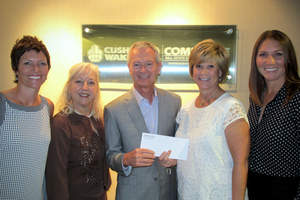 Kip Paul of Cushman & Wakefield | Commerce donates $25,000 for a CREW Utah scholarship program