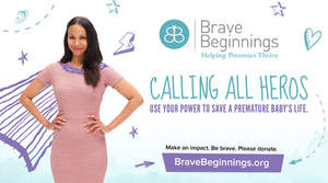 Zoe Saldana has been named the 2015 Theatrical Fundraising Spokesperson for Brave Beginnings, a newly renamed program of the Will Rogers Motion Picture Pioneers Foundation (WRMPPF).