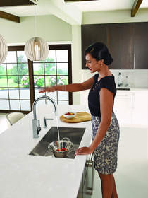 Moen STō® pulldown kitchen faucet with MotionSense™ technology