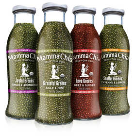 Mamma Chia's New Organic Chia & Greens Beverage