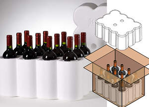 ACH Foam Technologies' universal wine shippers provide increased protection and temperature control.