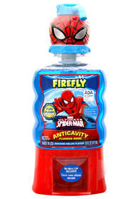 The New Firefly Spider-Man Fun Pump Rinse Helps Kids Fight Cavities Like a Super Hero