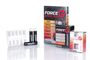 Featuring energizing boosters from the Force G series