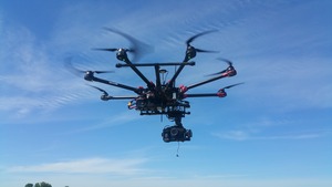 SkySkopes, Grand Sky, uas, drone, octocopter, aerial photography, north dakota
