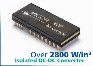 Vicor's new BCM DC-DC converters in ChiP packaging