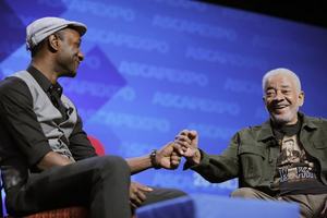 Songwriters Aloe Blacc and Bill Withers at ASCAP "I Create Music" EXPO 2015