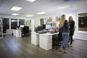 Beyond Fifteen Communications' new office space located in Newport Beach, CA.