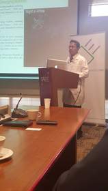 Dr. Shamiul Islam presents to the South African Institute of Electrical Engineers Caption