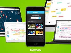 Klaxoon offers twenty new ways to interact with your participants from quizzes and surveys to brainstorming activities and live messaging and more.