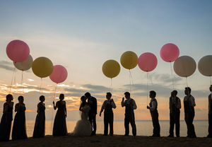 Beach wedding Thailand