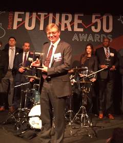 Work Market CEO Stephen DeWitt Accepts Future 50 Award