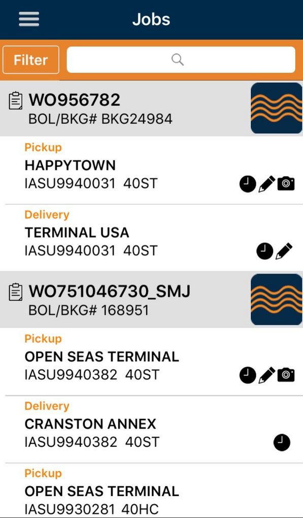 IAS Dispatch Mobile Jobs List