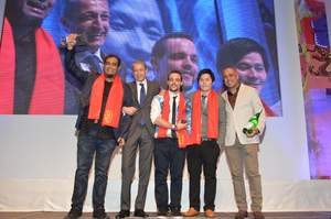 Chefs and restaurateurs celebrate at Asia�s 50 Best Restaurants 2016 awards ceremony, sponsored by S.Pellegrino & Acqua Panna