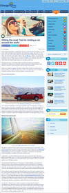 Cheapflights.com Hitting the road: Tips for renting a car around the world, how to rent cars abroad