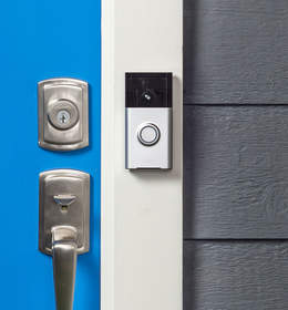 Ring Video Doorbell mounted