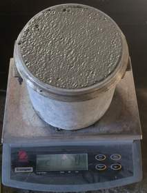 Poraver concrete weighing just 70 lbs/ft³ (dry density) achieved compressive strength of 2000 psi.  At a density of 100 lbs/ft³, the concrete reached 4000 psi.