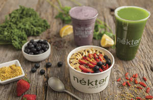 Nékter Juice Bar offers higher quality juices, smoothies, and acai bowls, made only with fresh, natural, and unprocessed ingredients.