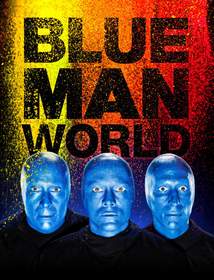 Blue Man World Cover Photograph by Paul Mobley, Cover Design by 8.5 Design