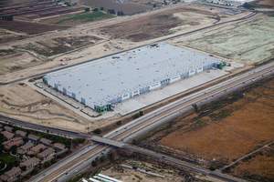 Aerial view of Goodman Commerce Center Eastvale.