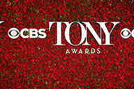 PassionRoses red rose wall, live on the red carpet at the Tony Awards.