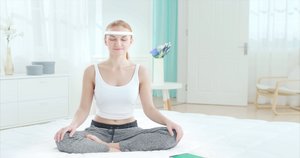More than just a brain-sensing device, the lightweight Meditation Master uses gentle pulses of light, sound, and vibrations to guide you to a more relaxed state.