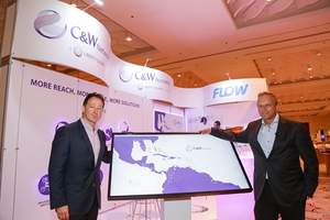 John Reid, CEO C&W Communications and Manuel Kohnstamm SVP and Chief Corporate Affairs Officer, Liberty Global