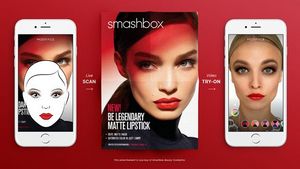 *Advertisement is courtesy of Smashbox Cosmetics, a brand Modiface is partnering with on another upcoming project.  Smashbox is the only beauty brand born out of a legendary photo studio -- Smashbox Studios in L.A. -- where major photographers, celebrities and makeup artists converge to create iconic images every day.