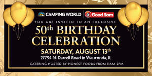 50th Anniversary VIP Event at Camping World of Chicago