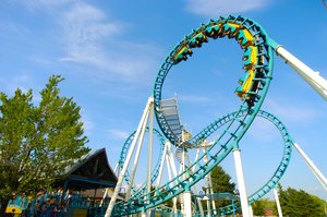 Boomerang - Roller Coaster at Darien Lake Amusement Park