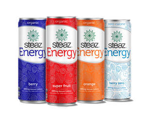 Steaz Unveils New Branding for Energy Line 